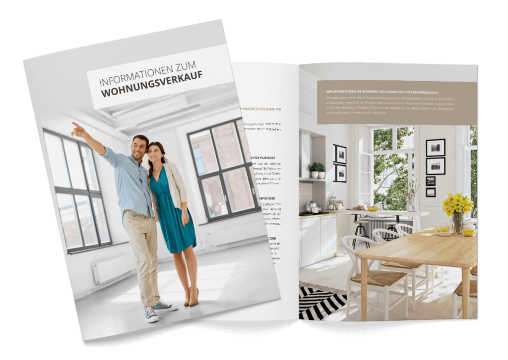 Infobroschüre zum Wohnungsverkauf