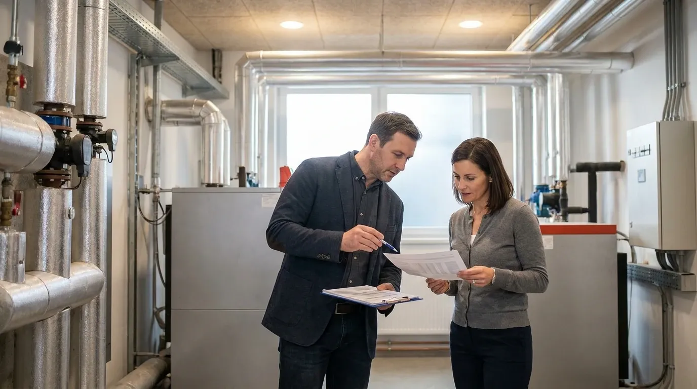 Energieberatung mit Fachmann