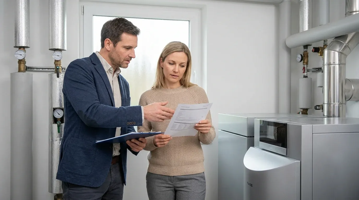 Energieberatung mit Berater